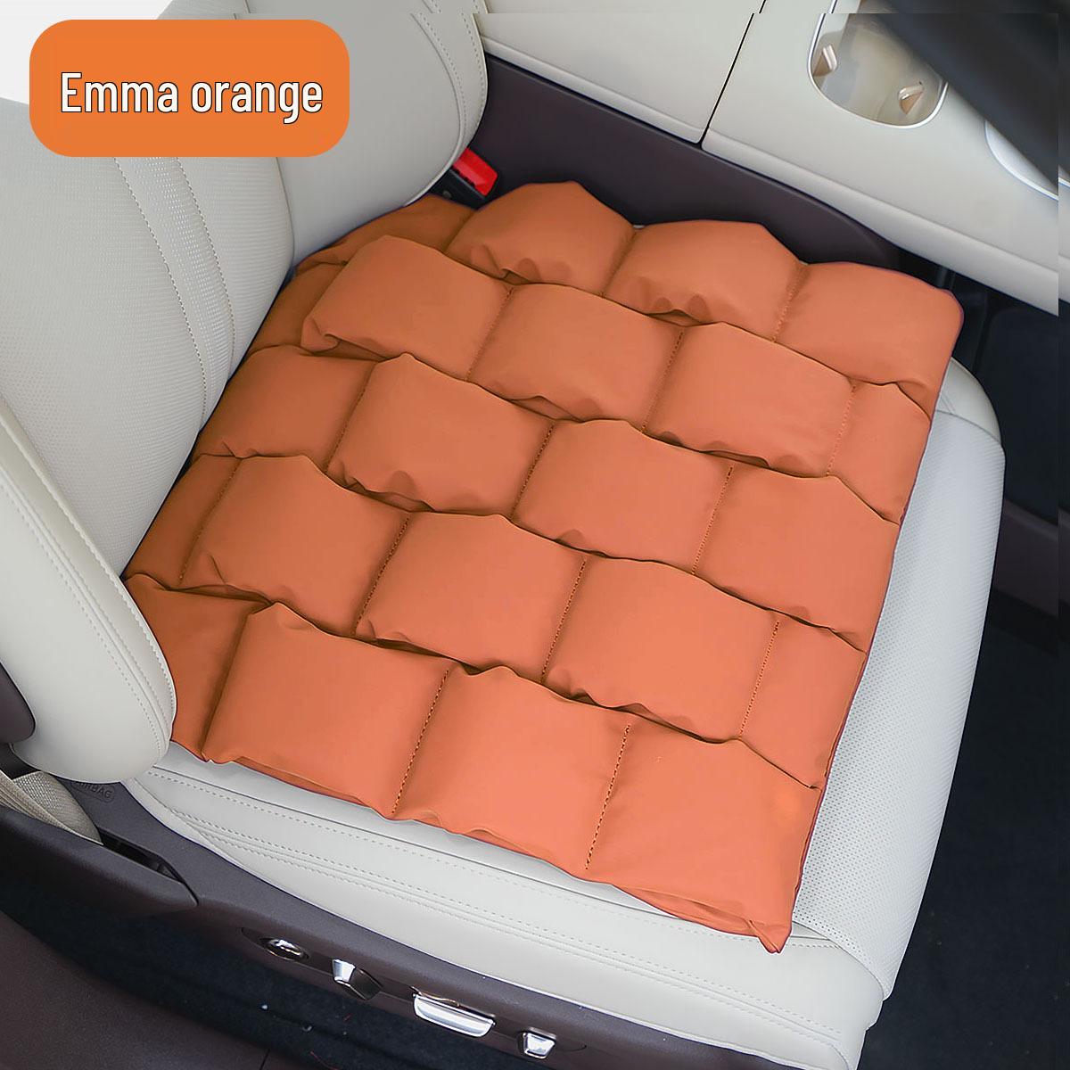 Universal Stain-Resistant Leather Car Seat Cushion - Comfortable, Breathable, All-Seasons