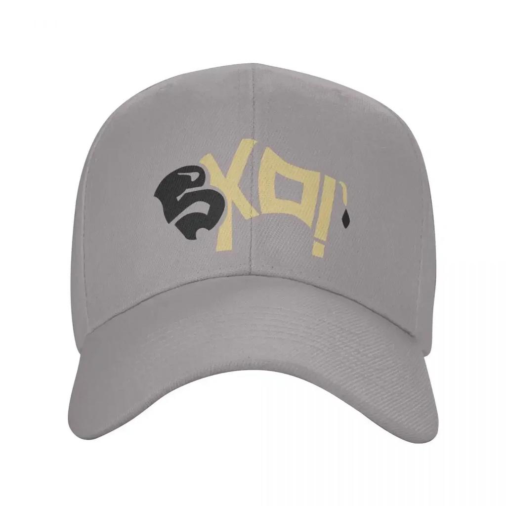 Sko Buffs Design Schwarz Und Gold Baseballkappe Luxushut Wild Ballkappe Herren Damen