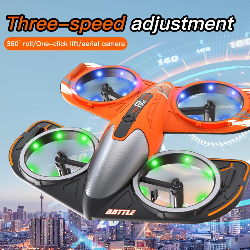 2025 NEW RX122 Drone HD Camera Three speed regulation Aerial Headless mode Photography with Screen RC four-axis Drone Toys