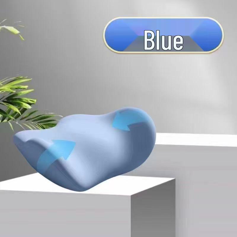 Ergonomic Lumbar Support Pillow for Bedside Sleeping & Waist Relief