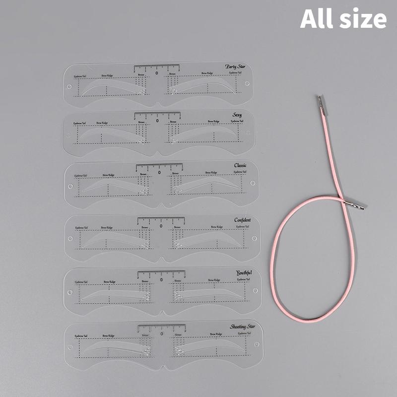 

12 шт. трафареты для формирования бровей, шаблон для ухода за волосами, набор инструментов для макияжа