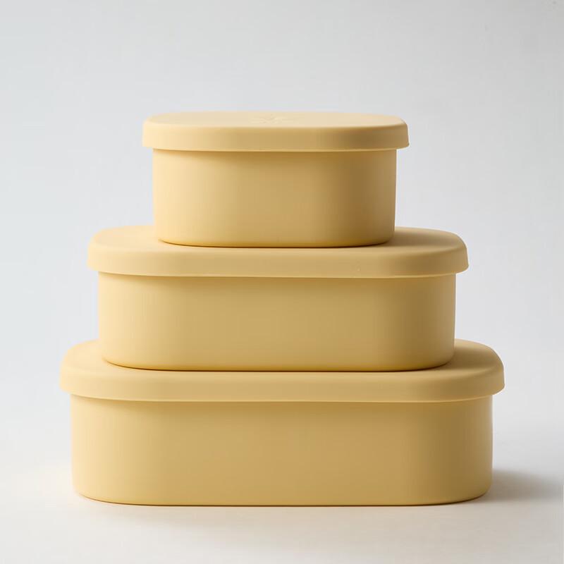 GIMIE Silicone Microwavable Bento Lunchbox Set