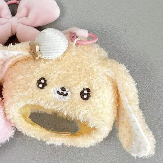 10cm Cotton Doll Headgear Fruit Plush Party Series Cute Plush Doll Clothes Suitable for Small Dolls