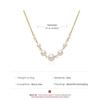 Women's Pearl Necklace Pendant Neck Chain Simple Gold Color Beads Charm Choker Jewelry On The Neck Collar Accessories for Women