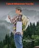 Camping Blanket 79" x 59" Wearable Warm Stadium Blanket Outdoor Light Grey