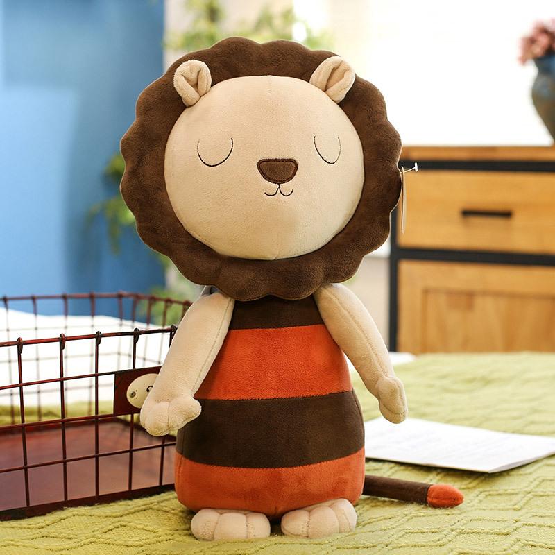 Cartoon Nordic Little Lion Doll Plush Toy Children'S Room Decoration Soothes Doll Girl