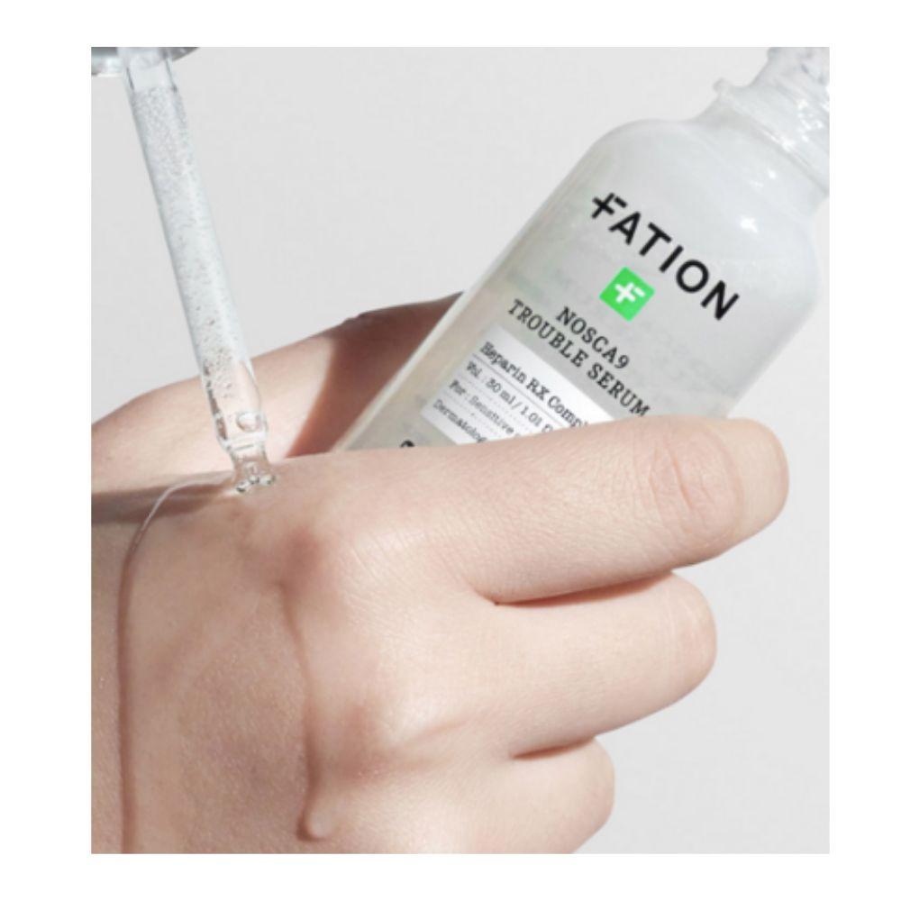 FATION Nosca9 Trouble Serum 30ml [Calming] & [Skin Barrier] Repair for Sensitive Skin