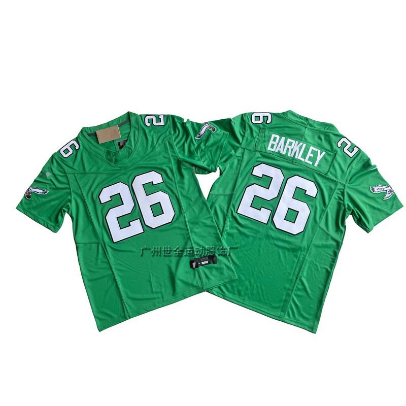 Mens Retro Embroidered American Football Jersey Philadelphia Eagles Vintage Style Sport Shirt Fan Wear