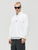 GOALSTUDIO Essential Microfleece Quarter Zip-Up Tee-Off White