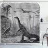 Dinosaur Shower Curtain For Bathroom, Funny Jurassic Dino World Park Shower Curtain Sets Bathtub Decor With Hooks Waterproof