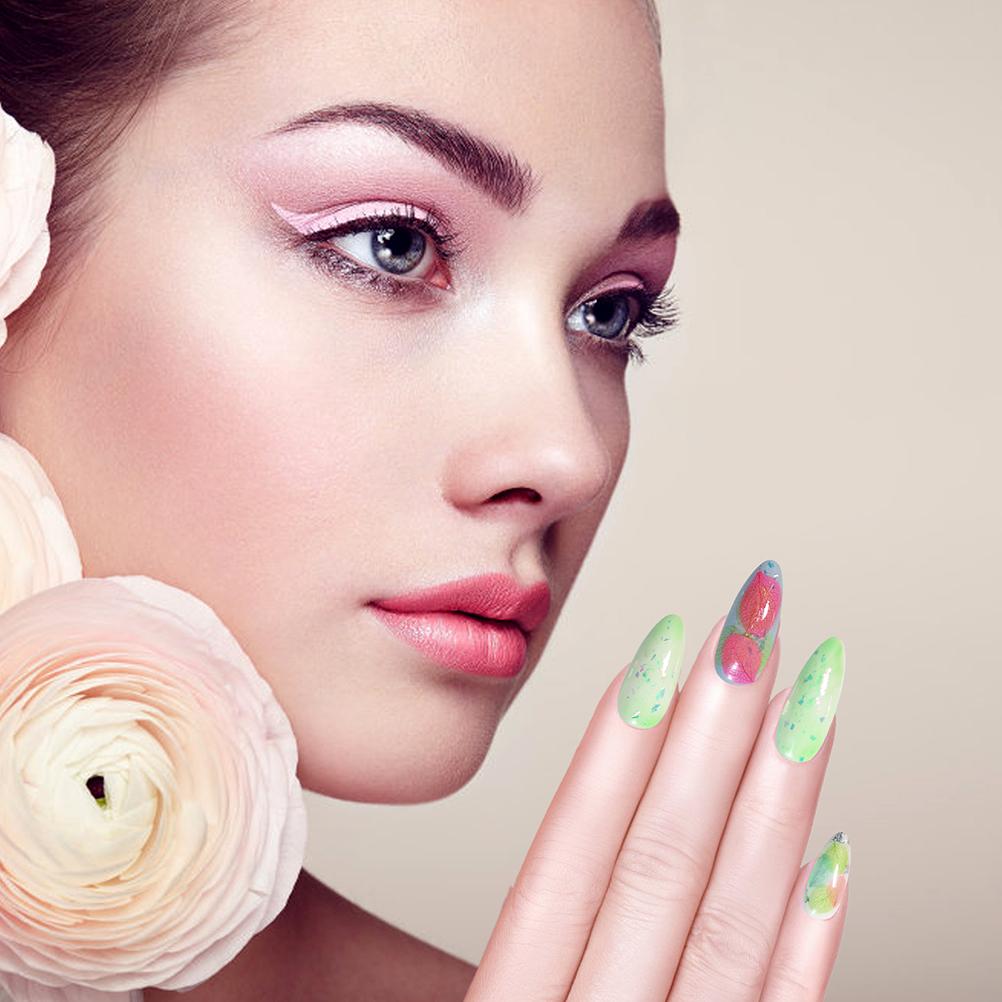 1 Box Dried Flower 6 Grids Nails Decoration DIY Nails Art False Flowers for Women Manicure DIY Nail