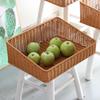 Handwoven Rattan Display Basket