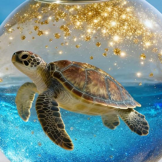 3D Animal Christmas Ball Ornament Funny Dog/Cat/Turtle Hanging Decoraton Clear Plastic Xmas Balls Ornament