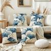Artistic Ginkgo Leaf Pillow CoversLiving Room Sofa Cushion Cover, Soft and Comfortable, Bedroom Room Decoration