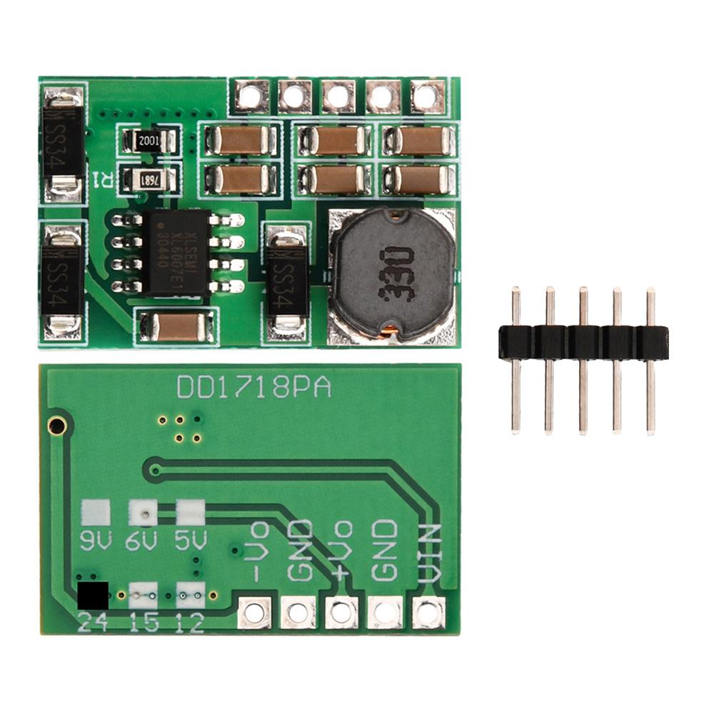 DC DC Step Up Board DC 3-18V to ±5V/6V/9V/12V/15V/24V Boost Converter Module Positive Negative Voltage Converter Power Supply
