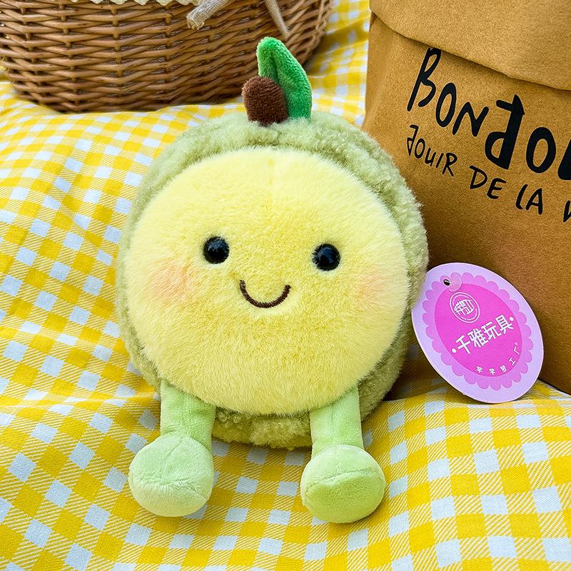 Vegetables and Fruits Plush Toys Cabbage Simulation Fruit Doll Small Doll Wedding Throwing Children's Grab Doll Gifts