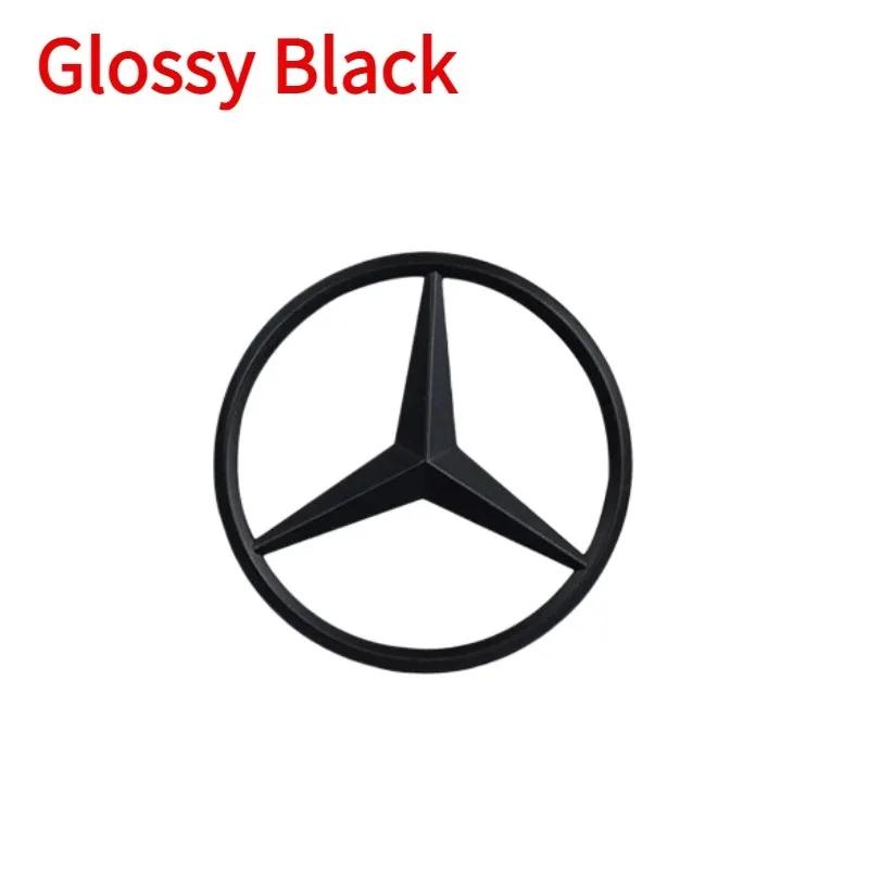 

Hot Car Sticker Zinc Alloy Car Front Hood Emblem Bonnet Label Badge Decal Sticker For Mercedes Benz W204 W210 W220 W212 C180 C20