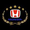 H 2pcs Car Door Projector Lamps Welcome Shadow Lights For Honda Civic Fit Jazz Accord HRV CRV City Passport Pilot Vezel stickers TP6