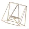 3 Geometric Candle Holder Metal Tea light Decor Candlestick