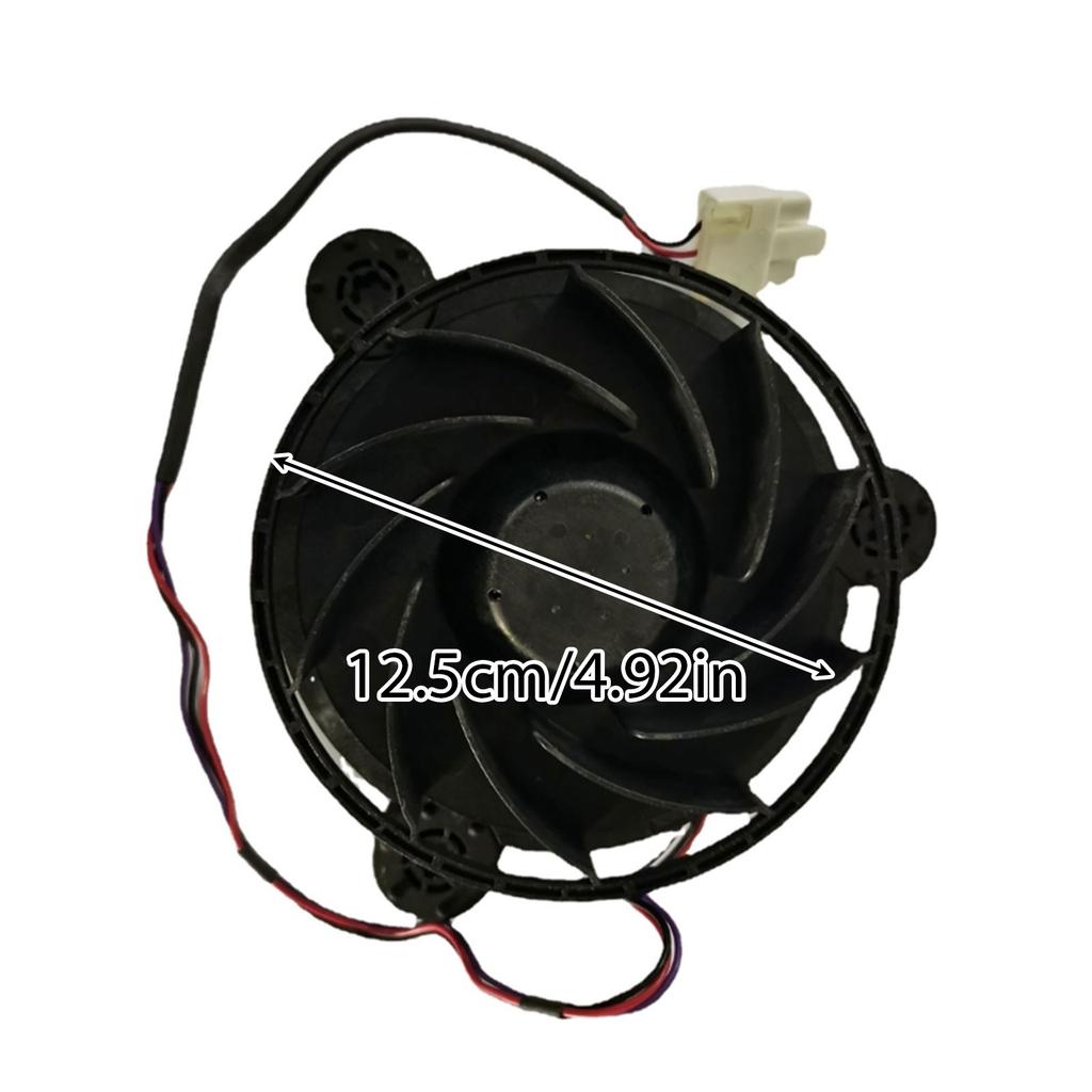 Refrigerator Cooling Fan Motor 12038GE-12M-YT 12VDC 0.26A 3-Wire Variable Frequency Cooling Fan Heat Dissipation