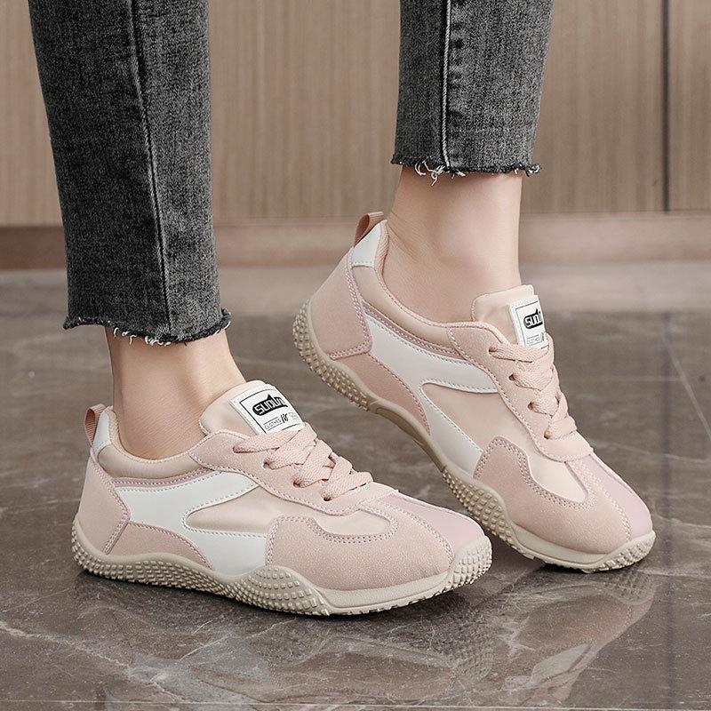 Fashion Women’s Casual Street Style Lightweight Comfortable Lace-Up Athletic Sneakers - Fashionable Sport Shoes