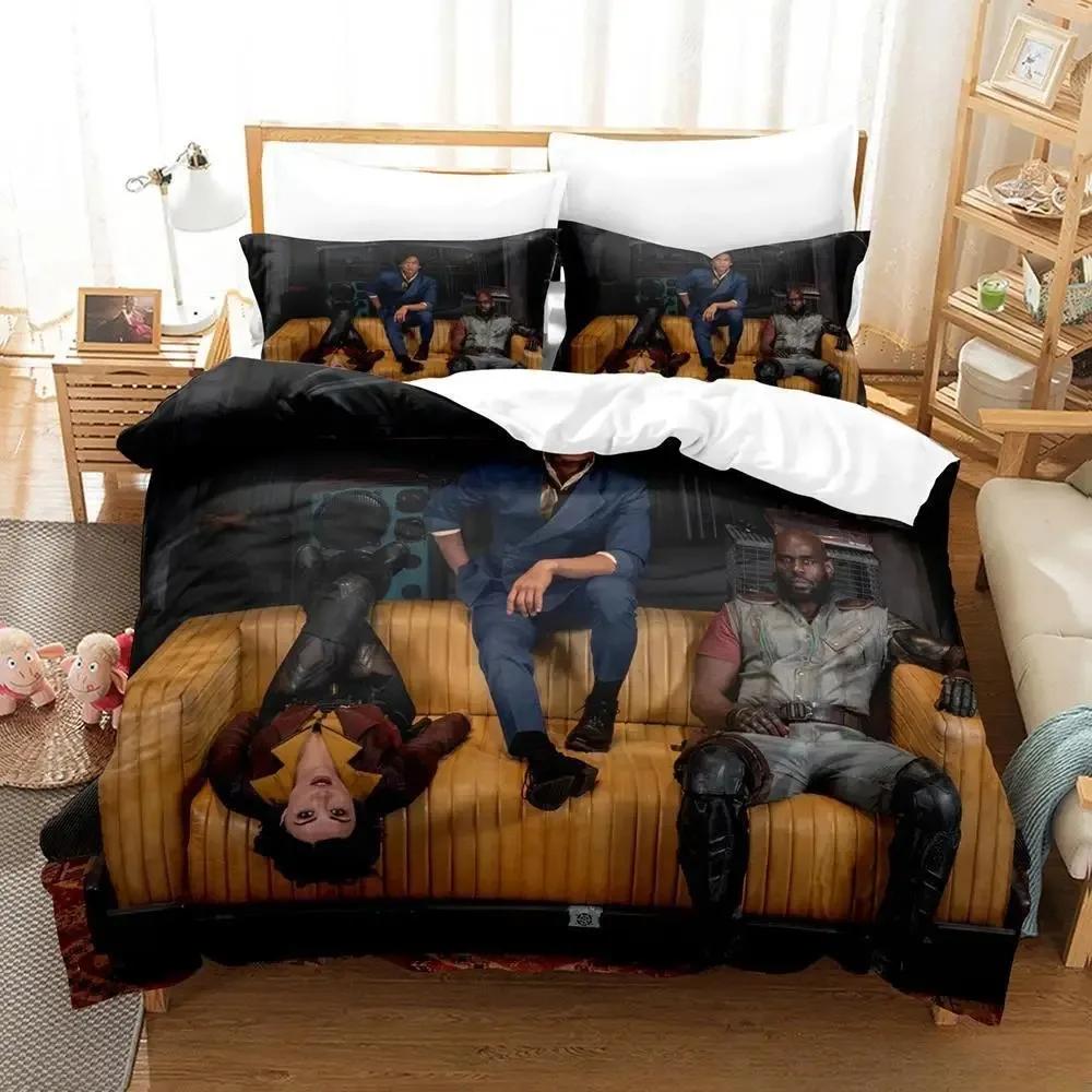 New Cowboy Bebop Beding Set Single Twin Ful Quen King-Sized Dimensionsd Dimensions Bed Linen Set Adult People Kid Bedrom Duvet cover Sets 3D Game Bed