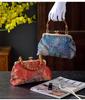 bamboo handbag cheongsam Chinese New Year bag annual meeting bag