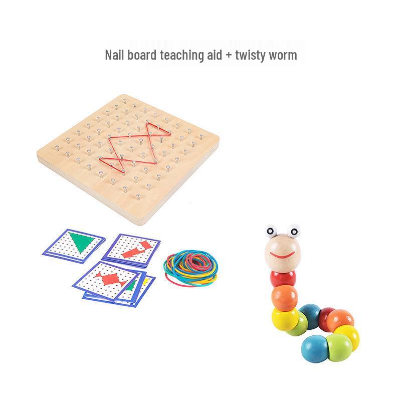 Montessori Math Puzzle Wooden Toy for Kindergarten and Senior Class