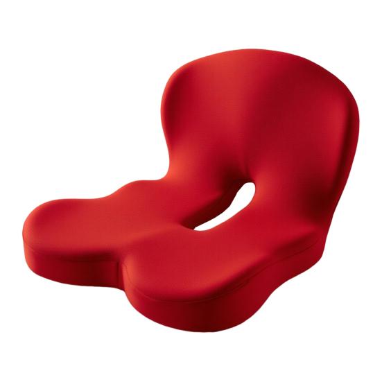 Memory Foam Seat Cushion with Back Support Ergonomic Lumbar Support Soft Touch Stress Relief L-shaped Chair Cushion