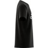 Adidas T-Shirt Round Neck Short Sleeve Letter Black Kids tops IC6855