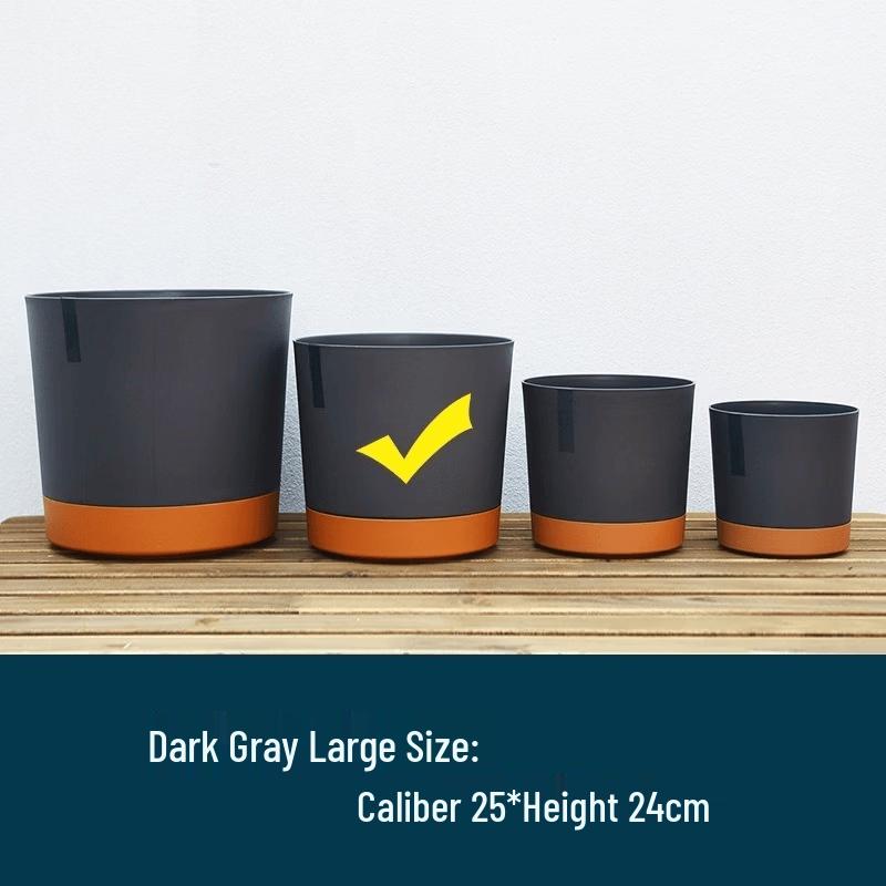 Yingtang Round Plastic Flower Pot