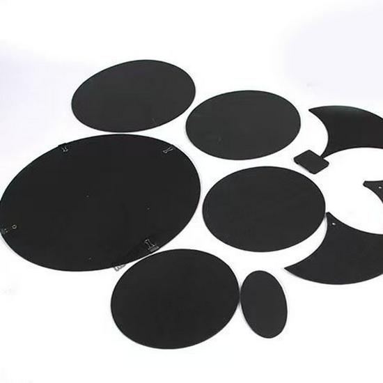 Five-Piece Jazz Drum Silencer Pad Set: Includes Silent Pads for Drums, Snare, and Three Cymbals