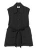 Beams Boy Women's S/S Hunting Sleeveless Shirt, Black, One Size