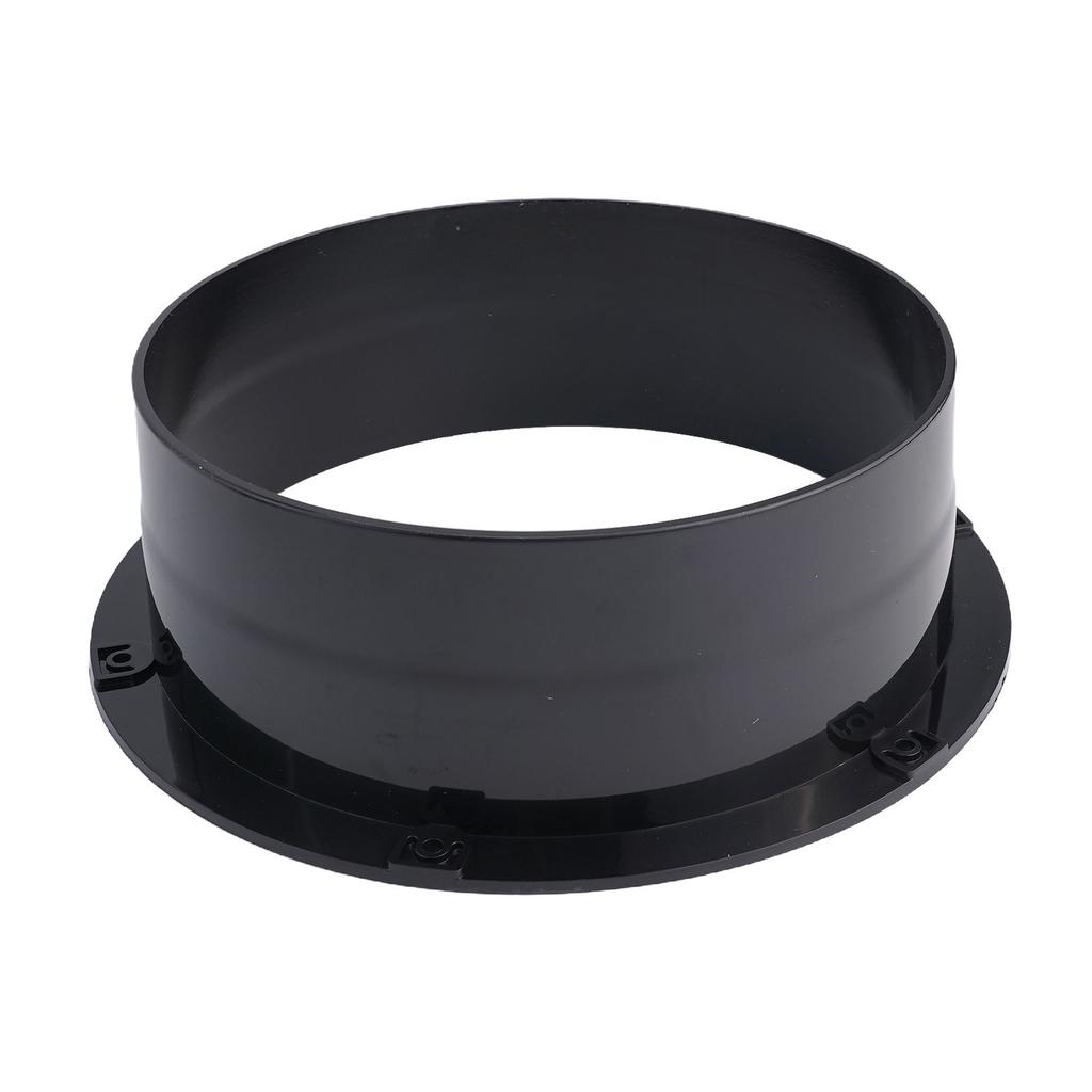 ABS Pipe Connector Round Flange Ventilation Connector For HVAC Duct  Exhaust Fan Kitchen Bathroom Airflow