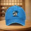 Vintage Tropical Island Coconut Tree Baseball Cap Unisex Adjustable Snapback Hat