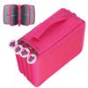Pencil Case Pen Bag Pouch Large Capacity Multilayer Pencil Organizer Rose