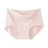 Damen Frühling Sommer Antibakteriell Seide Bequem Hautfreundlich Spurlos Dreieck Slips