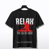 DJ In Progress Cotton Tshirt Casual Geometric Print Oversized T-shirt - Perfect For Summer Outdoor Unisex Tops TeesunisexClothing