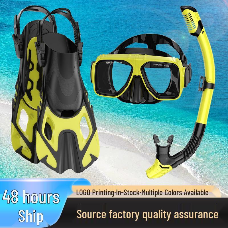 Top-Selling Diving Set: Mask, Silicone Snorkel & Professional Fins