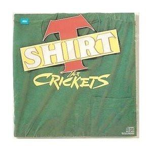 

CD CRICKETS - T Shirt EK44446 Epic 1988 US Rock Used