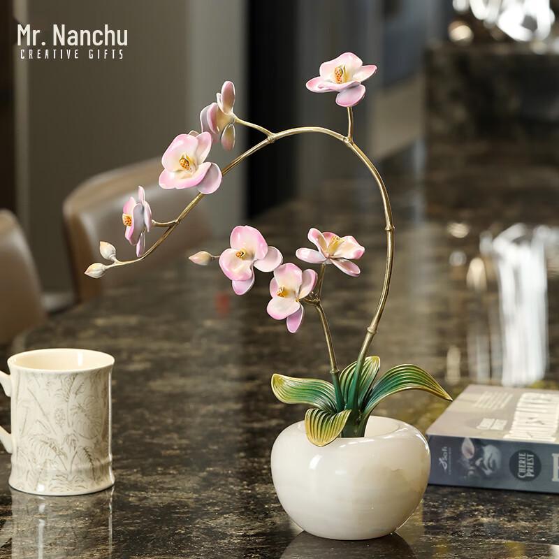 New Chinese Style Copper Botanical Ornaments