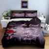 Scriptural floral design Bedding Duvet cover sets Duvet covers Pillowcases gifts (1 * Duvet Cover 2 * Pillowcases, without duvet insert)