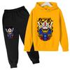 2025 Gundam Casual Kids Clothes 2 Piece Hoodies Set Clothing Cool Girls Clothing Boys Tracksuit Children Baby Clothes