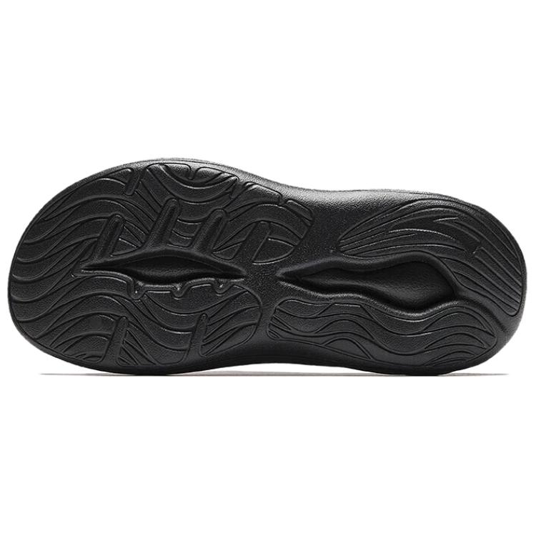 Anta Trendy Comfortable Versatile Totem Slip-Resistant Slide Sandals Women Footwear Black 122538528-1