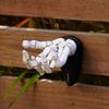 Skeleton Hand Skull Hand Wall Hook Resin Ghost Hand Statue Wall Hanger Decoration  for Bag Key
