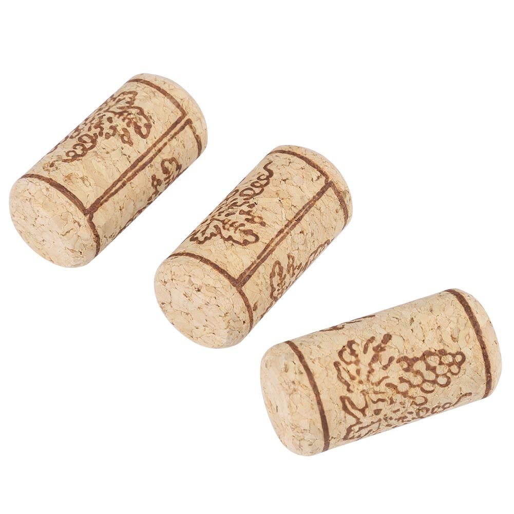 50PCS 22 *44mm Natural Cork StraightCorks Wooden Wine Bottle Stopper
