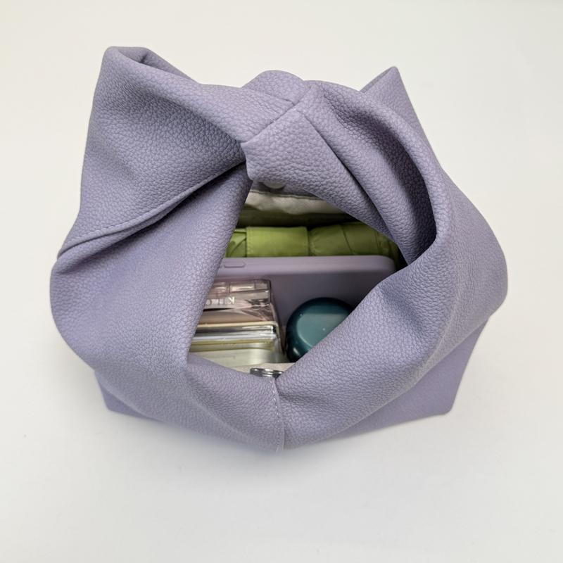 Weiche PU Hobo-Tasche für Damen Schlaffe Tote mit Henkel Kleine Umhängetasche für den täglichen Gebrauch