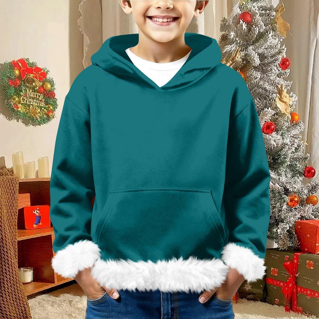 Children's Sweatshirt Girls Boys Long Sleeve Lightweight Casual Hoodie Loose Comfortable  Sweatshirt