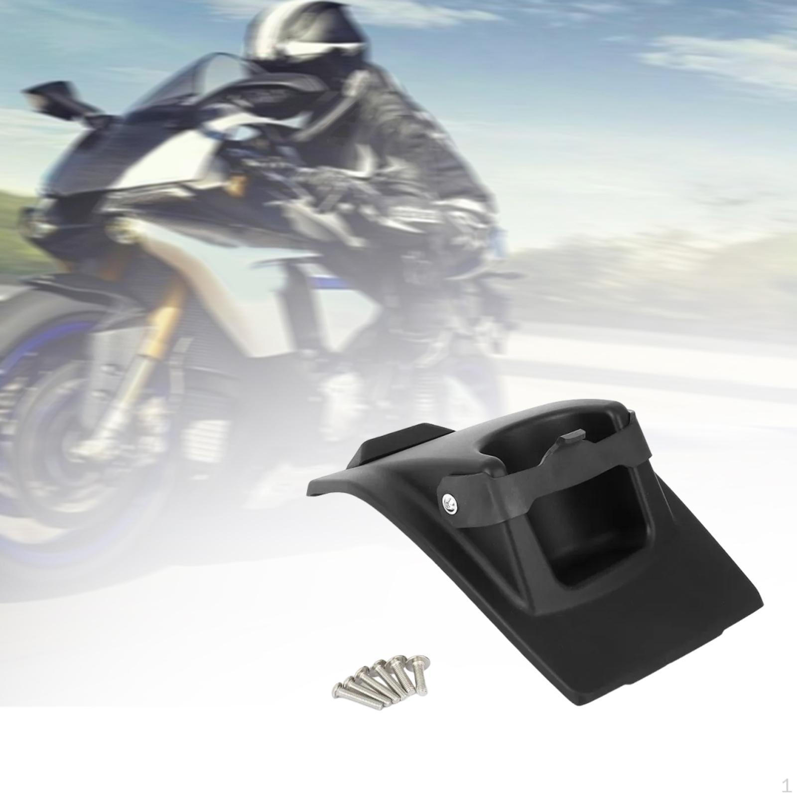 

Motorcycle Cup Holder Water Bottle Rack Easy to Install Multifunction Stable Stand for