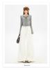 Women's High-Waisted Retro Wide-Leg Jeans, Spring/Autumn Style, Elastic, Loose Fit
